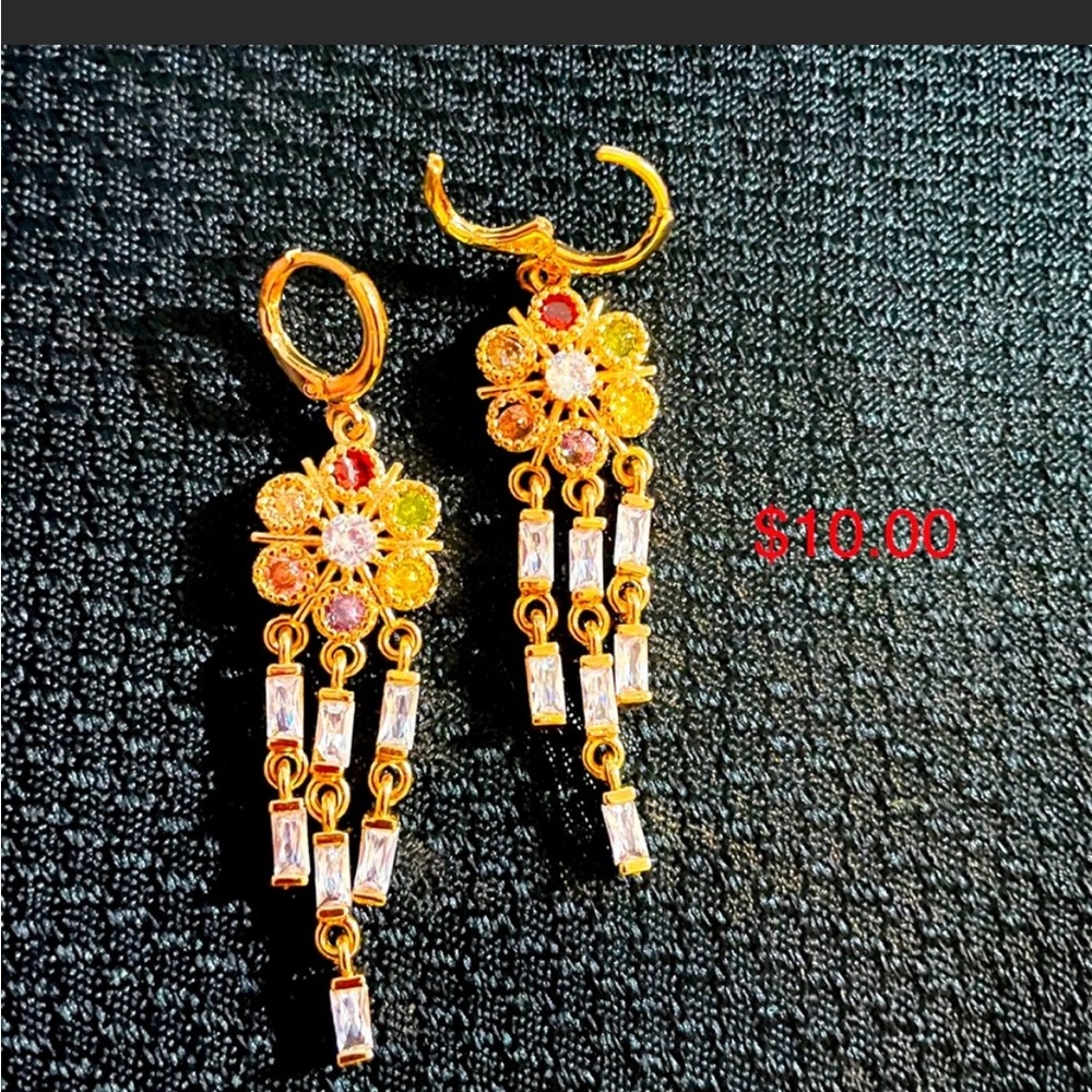 Stainless earring gold
